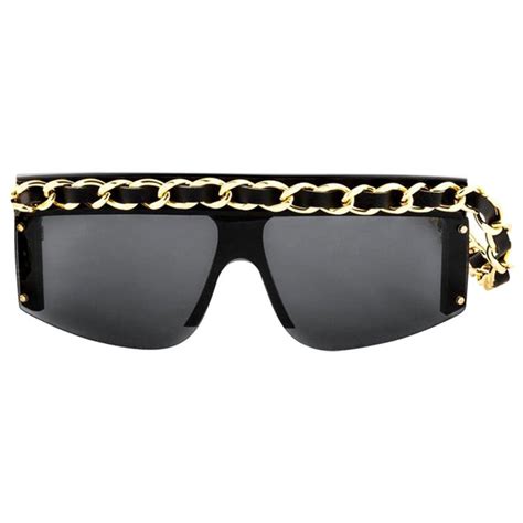 vintage chanel sunglasses with chain|Vintage Chanel Sunglasses with chain .